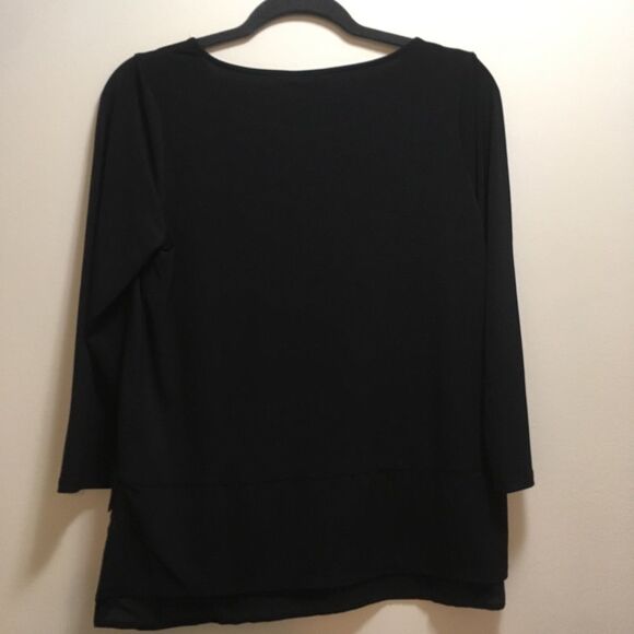 NWT SZ Small DKNY Black Popover - Picture 5 of 7